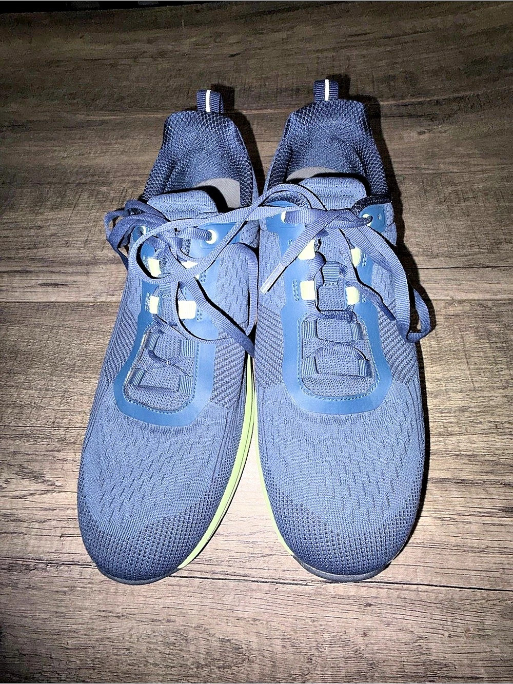 Orthofeet Race Athletic Running Shoes Blue & Green US 10.5